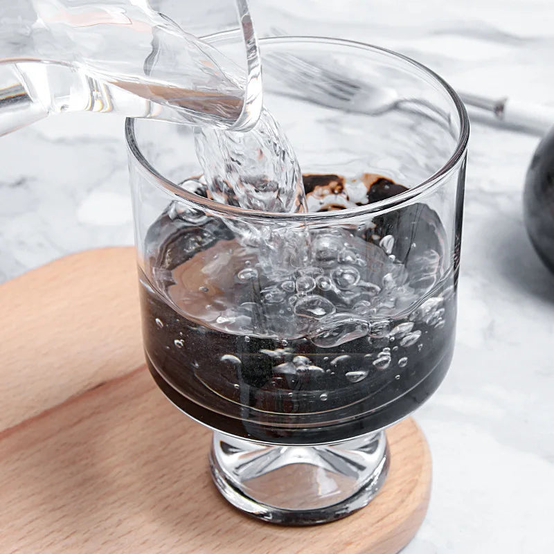 Borosilicate Glass Water Kettle, Tea Pot, Water Cup, Heat-Resistant Glass Bottle, Water Pitcher, Beverage Dispenser, 1.5L, 260ml