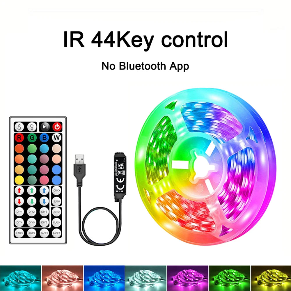 40M/131Ft LED Strip Lights APP Control Color Changing RGB Led Light Flexible Lamp Tape for Room Decoration TV Backlight Diode