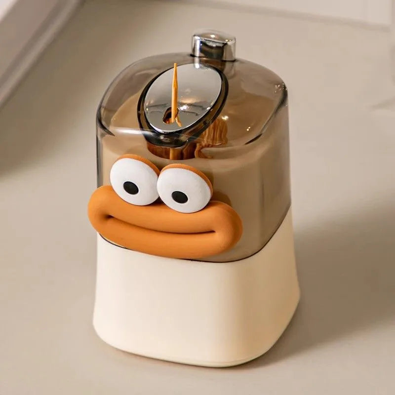 Toothpick Holder Automatically Pops Up Toothpick Box Restaurant Home Storage Toothpick Box Funny Creative Toothpick Dispenser