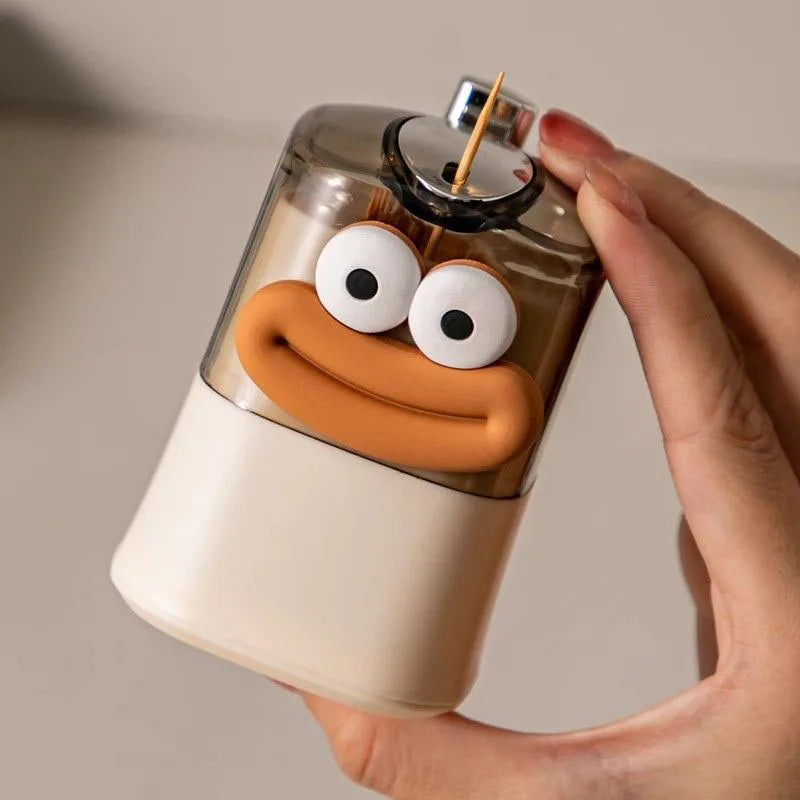 Toothpick Holder Automatically Pops Up Toothpick Box Restaurant Home Storage Toothpick Box Funny Creative Toothpick Dispenser