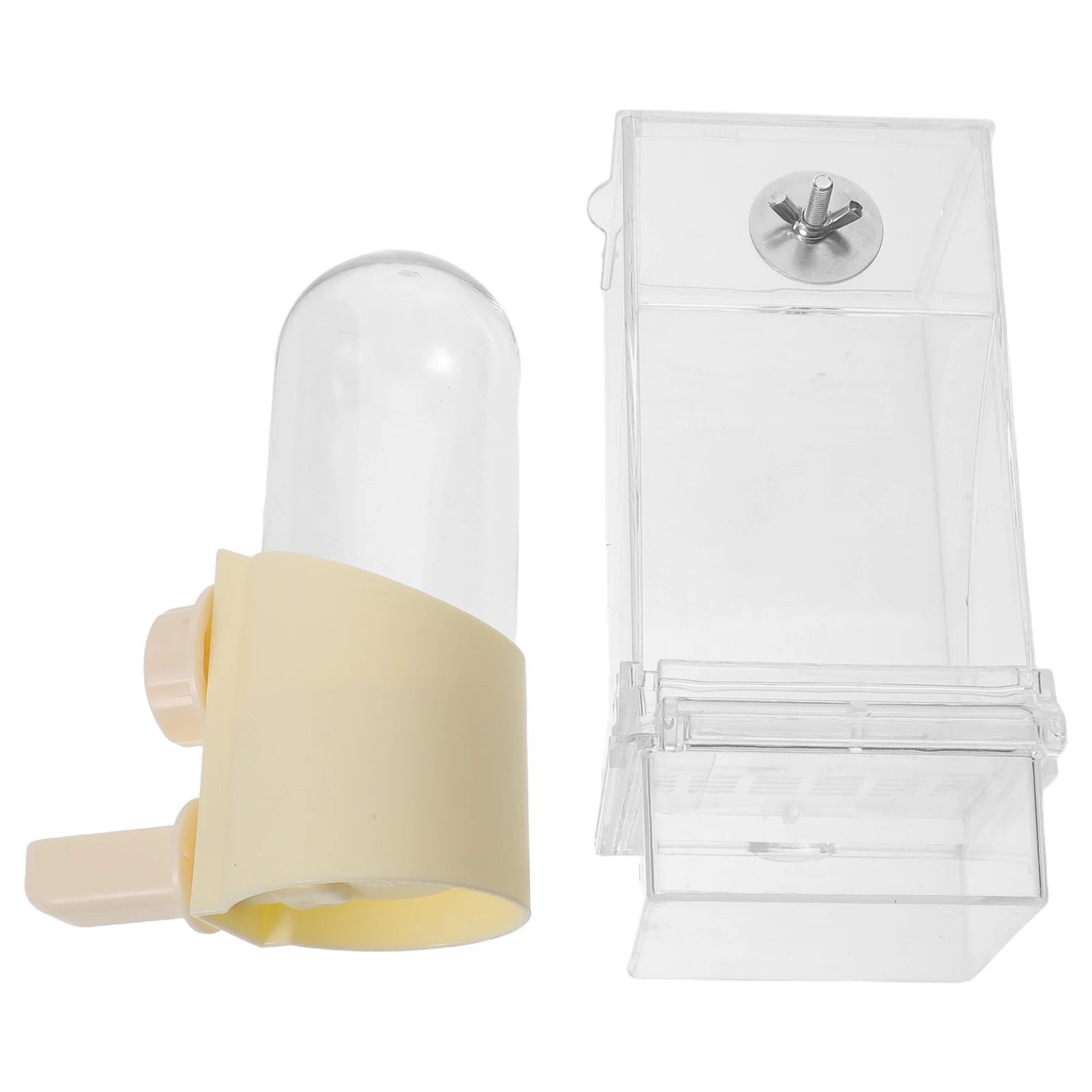 Smart Pet Feeder Bird Food Dishes for Cage Feeding Station Outdoor Drinking Cup Tray Water