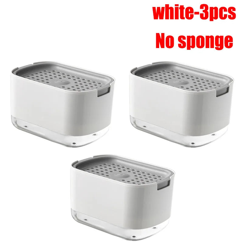 Kitchen Soap Dispenser Liquid soap dispenser detergent Large capacity soap dish dispenser Kitchen accessories Sink dish foam