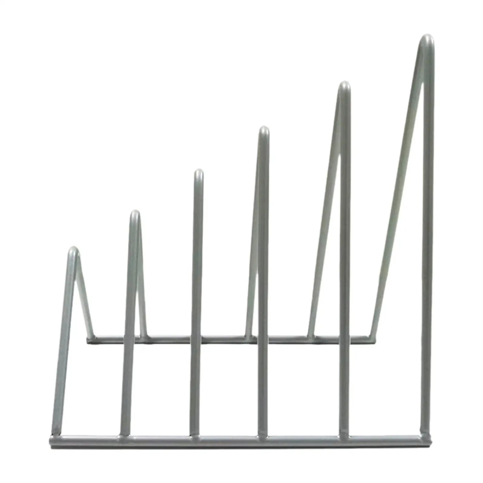 File Folder Sorter Non Skid Desk Triangle Bookshelf Bookend Organizer for Recipe Vinyl Records Office Magazines Hold Heavy Books