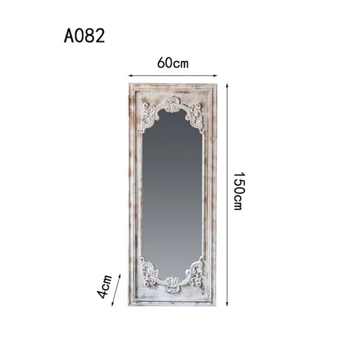 Standing Full Length Mirror Window Creative Wall Hanging Decorative Mirror Dressing Espejos Decorativos Aesthetic Room Decor