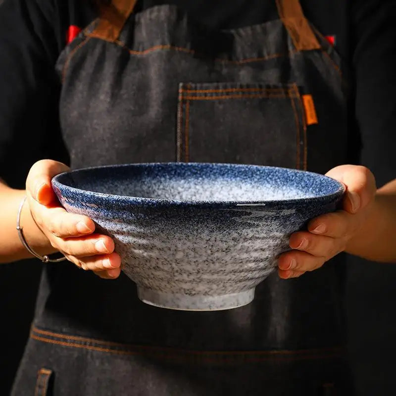 Japanese Style Ceramic Bowl, Large Ramen Bowl, Soup Bowl, Creative Tableware