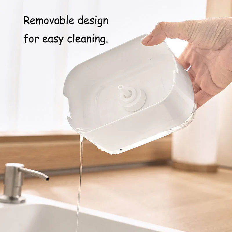 Kitchen Soap Dispenser Liquid soap dispenser detergent Large capacity soap dish dispenser Kitchen accessories Sink dish foam