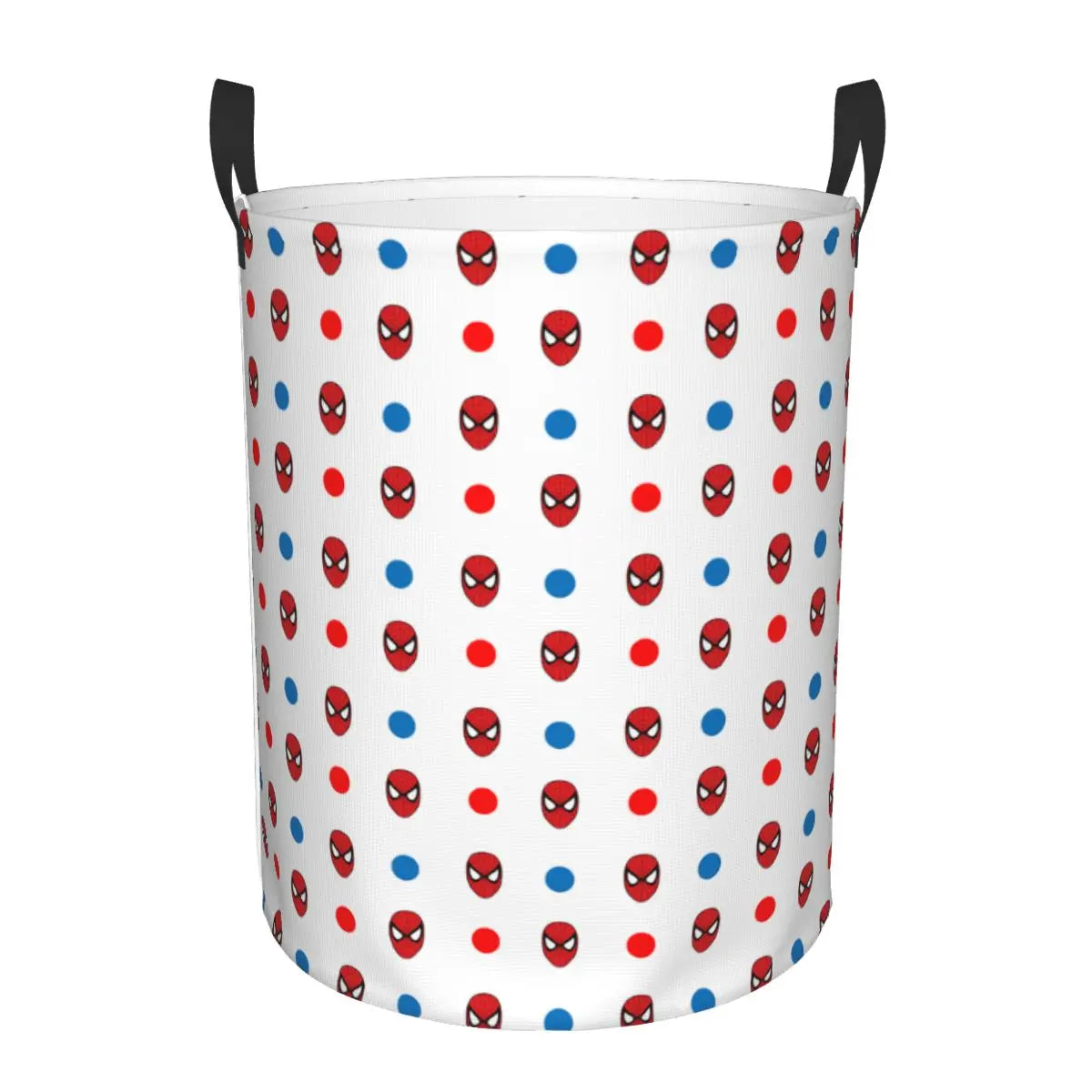 Custom Superheros Movie Collection Laundry Hamper Large Clothes Storage Basket Spider Man Comics Toys Bin Organizer for Nursery