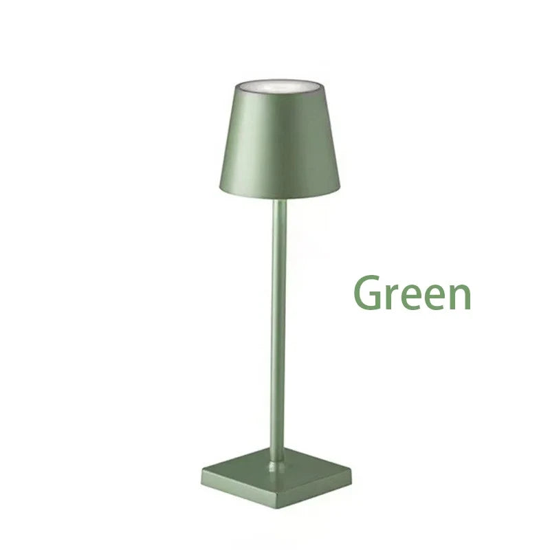 LED Touch Sensor Table Lamp 3 Color Desktop Night Light Bedside Creative Ambient Light Bar Outdoor Decoration Room Outdoor Decor