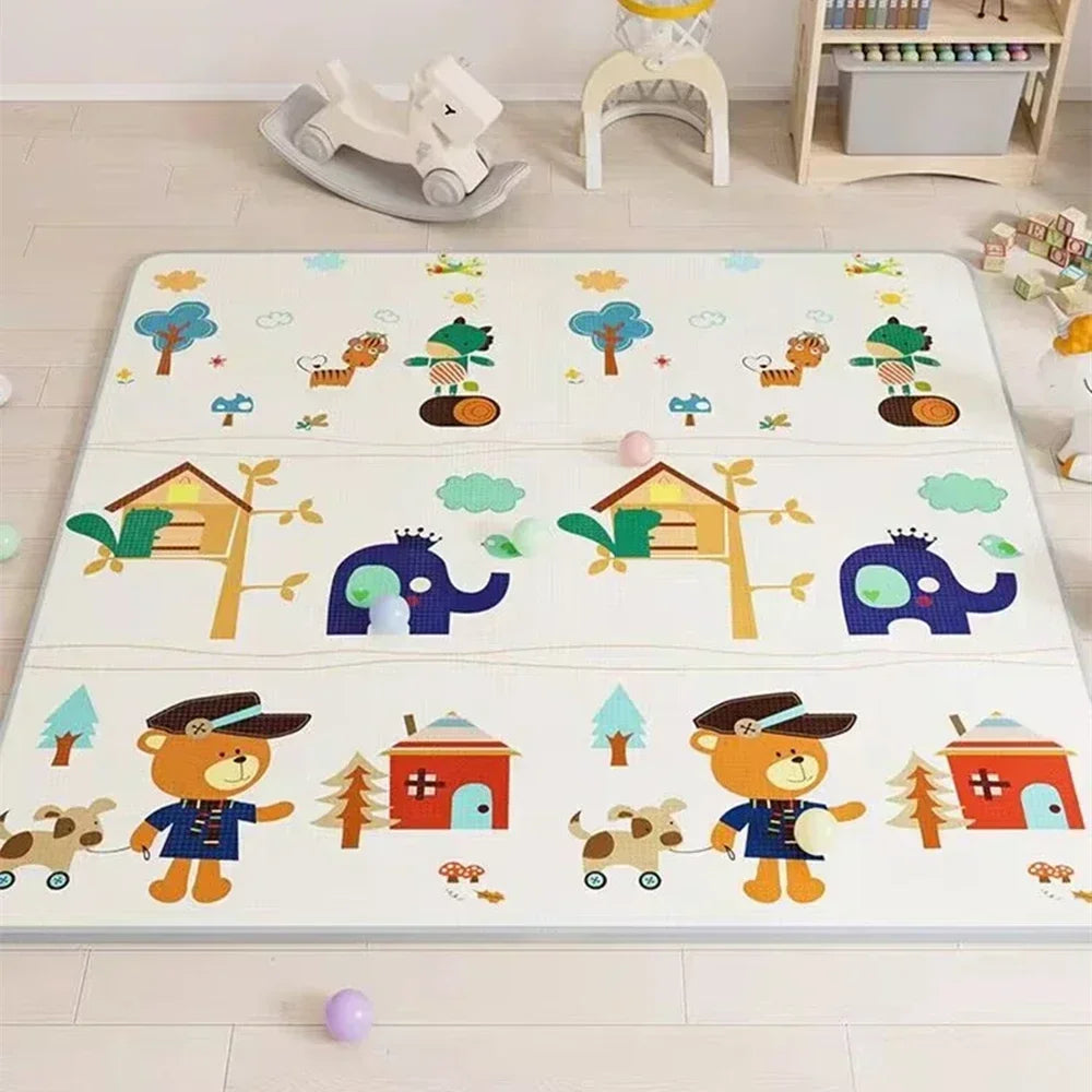 5 sizes to choose Baby Crawling Play Mats Non-toxic High-quality EPE Baby Activity Gym Carpet Baby Game Children's Safety Rug