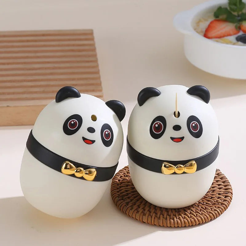 Creative Toothpick Storage Box Automatic Pop-up Toothpick Box Home Living Room Dining Room Push-type Toothpick Holder 