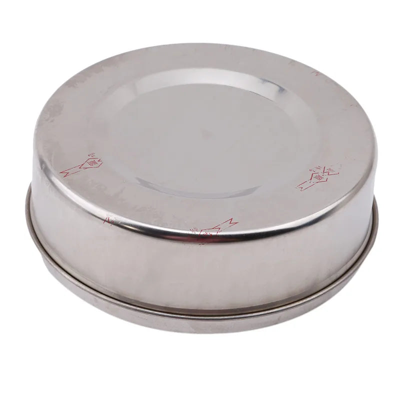Round Spinning Ashtray With Cover Smoking Accessories Portable Stainless Steel Ashtray Lid Rotation Fully Enclosed Home Gadgets