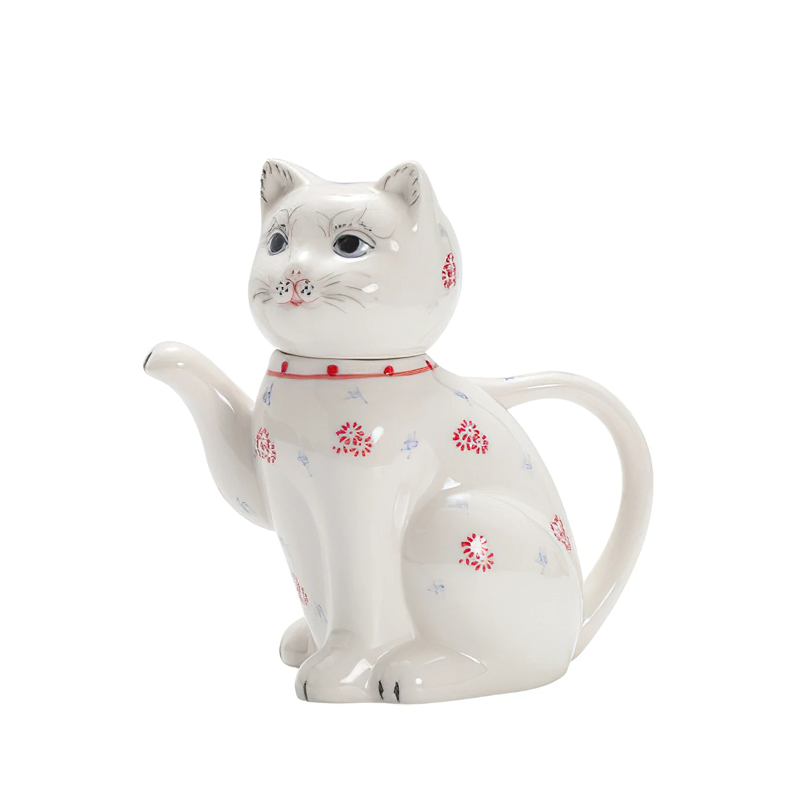 Ceramics Teapot WaterWare Cat Kettle Porcelain FlagonPot Drink Juice Bottle Bone China Jug Drinkware Household Kitchen Supplies