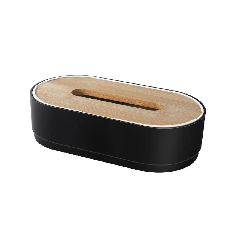 Tissue box holder bamboo cover toilet paper box napkin holder case tissue paper dispenser paper towel storage box tissue boxes