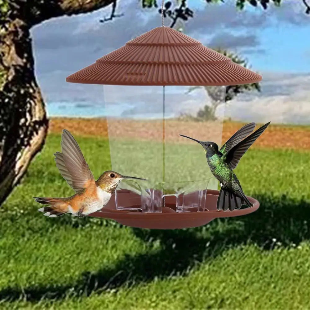 Waterproof With Hang Rope Feed Station Flying Animal Garden For Pet Bird Feeder Feeding Tool Bird Supplies Food Container