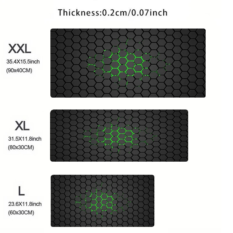 Mousepad Computer New XXL MousePads Keyboard Pad Mouse Mat Gamer Soft Office Carpet Table Mat Desktop Big Mouse Pad