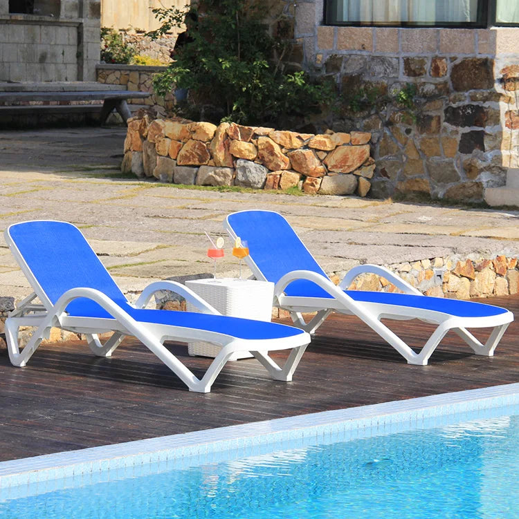 Luxury Outdoor Living Garden Furniture Adjustable Beach Lounge Pool Sunbed- Marieta Sunlounger