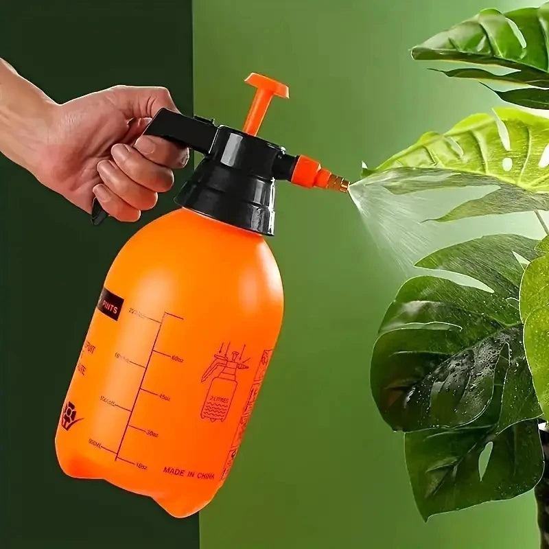 1 Set,Hand Press Water Sprayer - 2L Garden Watering Can with Adjustable Head for Plants and Potted Flowers - Air Compressed Pump