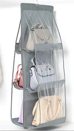 Handbag Hanging Organizer Hanging Purse Organizer for Closet Organizers Bag Storage Hanger Oxford Cloth Closet Bag Organizer