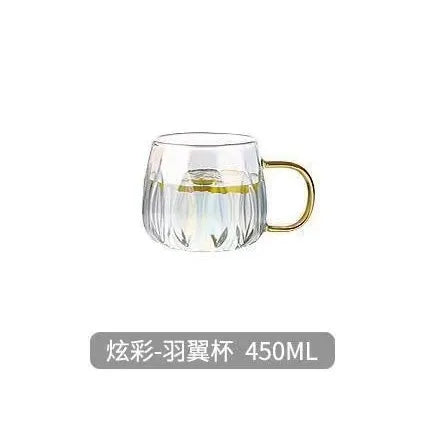 2L Borosilicate Glass Pitcher with Spout and Stainless Steel Filter Lid Heat Resistant Beverage Dispenser Hot Cold Water Keetle