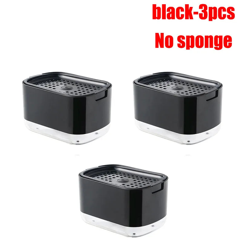 Kitchen Soap Dispenser Liquid soap dispenser detergent Large capacity soap dish dispenser Kitchen accessories Sink dish foam