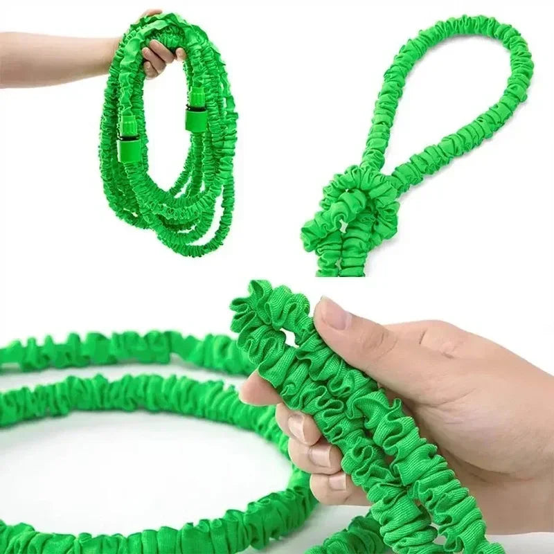 2025 Model Retractable Magic Hose High-Pressure Car Washing Device Water Gun Garden Water Pip Household Garden Watering Hose