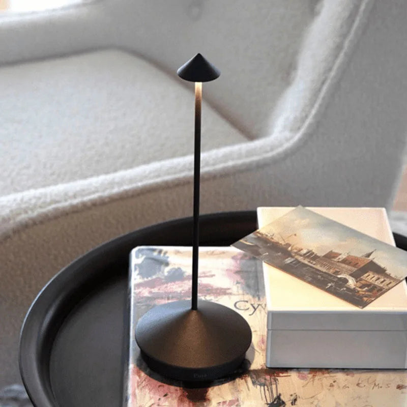 Rechargeable  LED Table Lamp Creative Touch Led Hotel Bar Coffee Decorative Desk Lamp Stepless Dimming night light   for bedroom