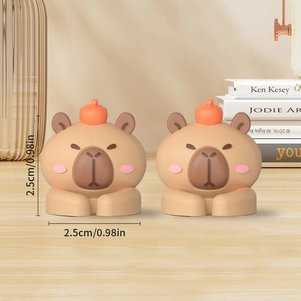 WORTHBUY Cute Desktop Cable Organizer Holder Winder Clips Desk Self-Adhesive Mobile Phone Data Cable Management Wire Cord Holder