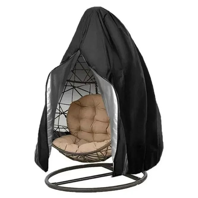 Chair Cover Anti-Dust Hanging Chair Cover Waterproof Protector Cover Hanging For Outdoor Swing Chair Hanging Kitchen Organizer